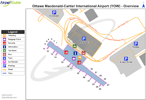 Airport map